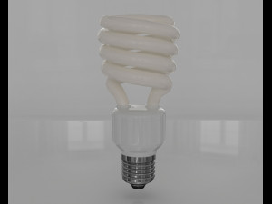 led bulb light 3D Model