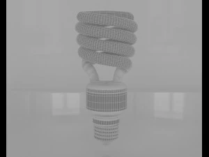 led bulb light 3D Model