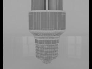 led bulb light 3D मॉडल