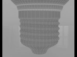 led bulb light 3D Model
