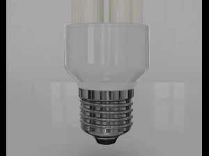 led bulb light 3D Model