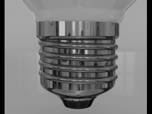 led bulb light 3D मॉडल