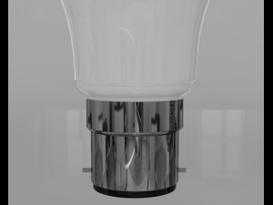 led bulb light 3D 모델