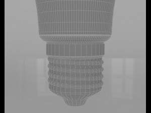 led bulb light 3D 모델