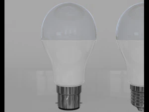 led bulb light 3D Model