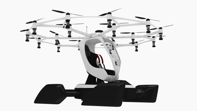 airlift hexa 3D Модель .c4d .max .obj .3ds .fbx .stl .blend 
