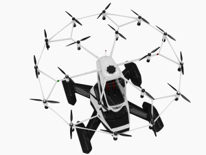airlift hexa 3D Модель