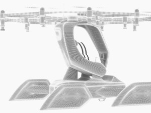 airlift hexa 3D Модель