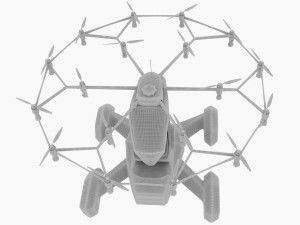 airlift hexa 3D Модель