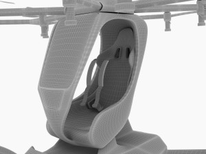 airlift hexa 3D Модель