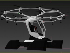 airlift hexa 3D Модель