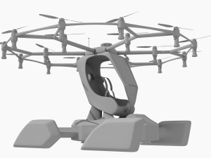 airlift hexa 3D Модель