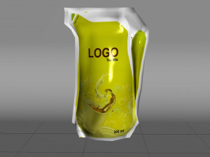 tea mix pack Model 3D