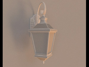 door lamp light 3D 模型