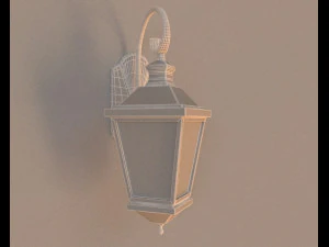 door lamp light 3D Model