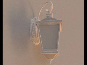 door lamp light 3D 模型