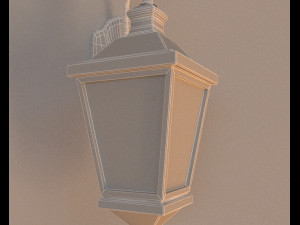 door lamp light 3D 模型