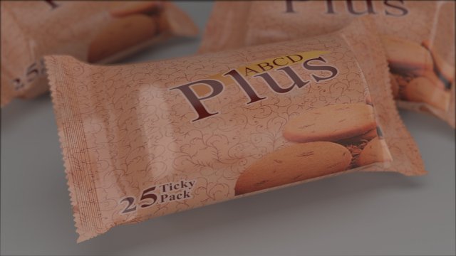 half roll 3D Model .c4d .max .obj .3ds .fbx .stl .blend 