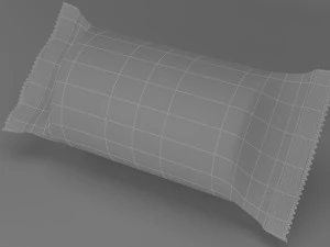 половина рулону 3D Модель