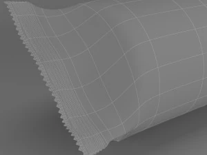 половина рулону 3D Модель