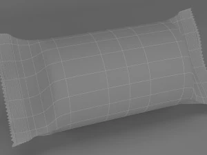 половина рулону 3D Модель