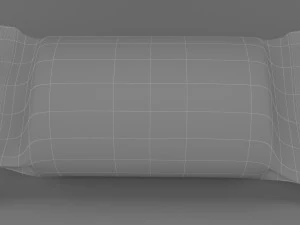 половина рулону 3D Модель