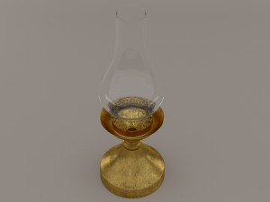 old lamp Modelo 3D