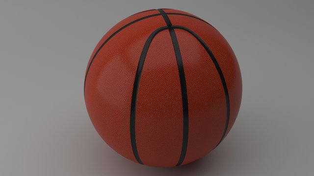 basketball 3D Модель .c4d .max .obj .3ds .fbx .stl .blend 