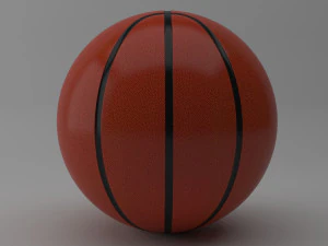 basketball 3D Model