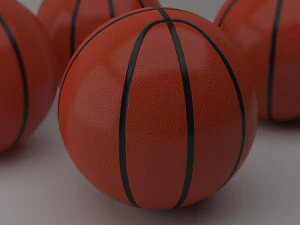 basketball 3D Model