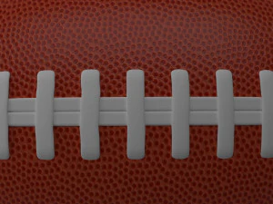 american football 3D Model