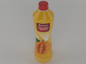juice litre pack 3D 모델