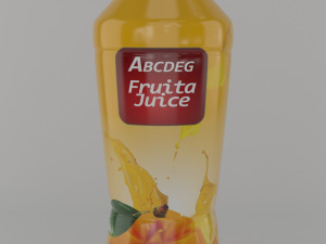 juice litre pack 3D 모델