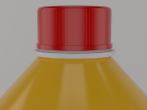 juice litre pack 3D 모델