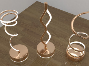 led lamp Model 3D