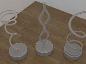 led lamp Model 3D