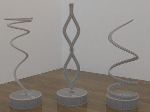 led lamp Model 3D