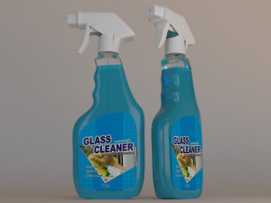 cleaner spray 3D 모델