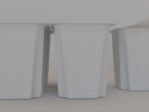 flavoured yogurt Modèle 3D