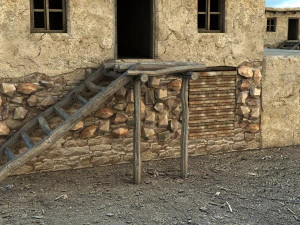 mud house 3D Model