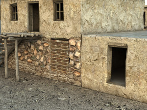 mud house 3D 모델