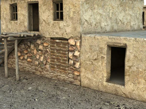 mud house 3D Model