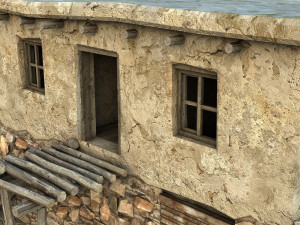 mud house 3D 모델