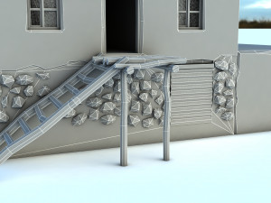 mud house 3D 모델