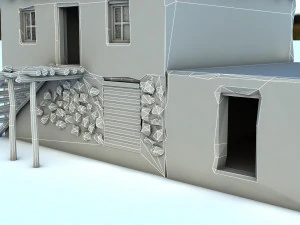 mud house 3D Model