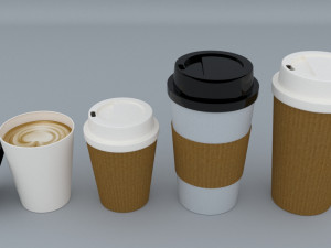 coffee cup 3D Model