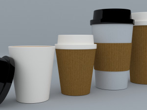 coffee cup Modelo 3D