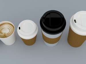 coffee cup Modelo 3D