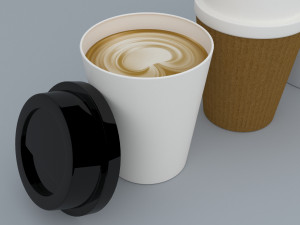 coffee cup Modelo 3D