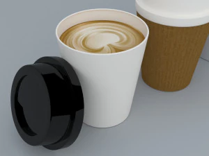 coffee cup 3D Model
